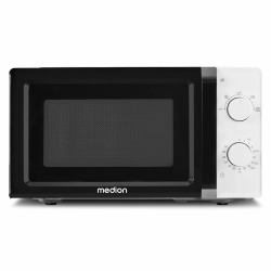 MEDION MD 11475 Black, White Solo microwave Countertop 20 L 700 W 