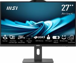MSI Pro AP272P 14M Intel Core i5 14400 All in One PC, [16GB RAM, 512GB SSD, Windows 11PRO], 27 Inch IPS Screen/UHD Graphics/Type-C/USB/LAN/HDMI/DP/WiFi 6E/BT 5.3/VESA  - UK version