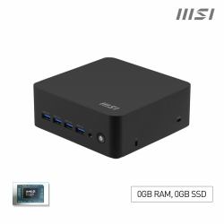 MSI Cubi Z AI 8M AMD Ryzen 5 8645HS [Ryzen 8040 Series] Barebone, NUC, USFF, Mini Computer, HTPC [NO RAM, NO Storage, NO OS], AMD Radeon Graphics/DDR5/Dual ThunderBolt 4/Dual HDMI/Dual LAN/WiFi 6E/BT 5.3/VESA - Z AI 8M R5 8645HS BB 