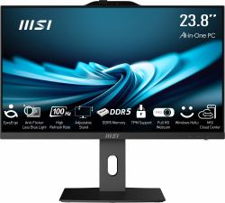 MSI Pro AP242P 14M Intel Core i5 14400 All in One PC, [16GB RAM, 512GB SSD, Windows 11PRO], 23.8 Inch IPS Screen/UHD Graphics/Type-C/USB/LAN/HDMI/DP/WiFi 6E/BT 5.3/VESA  - UK version