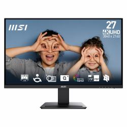 MSI Pro MP273U computer monitor 68.6 cm [27"] 3840 x 2160 pixels 4K Ultra HD Black 