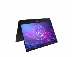 MSI SUMMIT 16 AI EVO A2HMTG-032UK laptop Intel Core Ultra 7 255H Hybrid [2-in-1] 40.6 cm [16"] Touchscreen Quad HD+ 32 GB LPDDR5-SDRAM 1 TB SSD Wi-Fi 7 [802.11be] Windows 11 Home UK English Black 