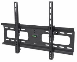 Manhattan Wall Mount for TV & Monitors [Tiltable], For screens 37" to 65", VESA compatibility: all between 200x200mm to 600x400mm - check the dimensions of the four mounting holes on back of screen to ensure it fits, Max 75kg, Black, Bracket 