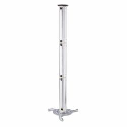 Manhattan Projector Mount, Ceiling, Universal, Tilt & Swivel, Height Range: 13 to 106cm, Max 10kg, Silver, Lifetime Warranty 