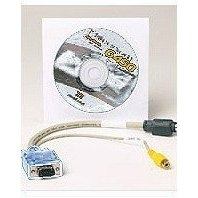 Matrox CAB-HD15-TVF video cable adapter 0.3 m VGA [D-Sub] 1x S-Video / 1x Composite Black 
