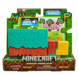 Mattel Minecraft Sniffer Action Figure with Game-Accurate Sounds, 3.25-inch Scale Collectible Toy 