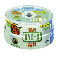 Maxell DVD-R 4.7GB 8x Spindle 25pk 25 pc[s] 