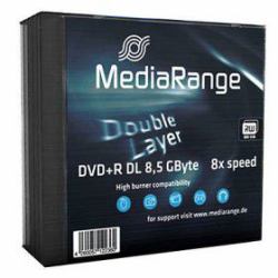 MediaRange MR465 blank DVD 8.5 GB DVD+R DL 5 pc[s] 