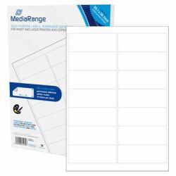MediaRange MRINK146 self-adhesive label Permanent White 700 pc[s] 