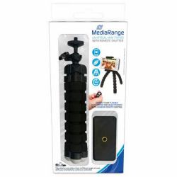 MediaRange MRMA205 tripod Mobile phone 3 leg[s] Black 