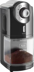 Melitta Molino 100 W Black, Stainless steel 