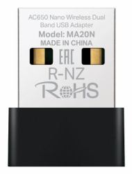 Mercusys AC650 Nano Wireless Dual Band USB Adapter 