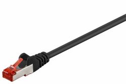 Microconnect B-FTP601S networking cable Black 1 m Cat6 F/UTP [FTP] 