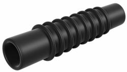 Microconnect BNC Plastic Cable Relief, Black coaxial connector 1 pc[s] 