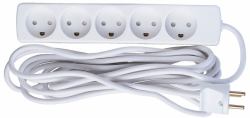 Microconnect GRU0055WDK power extension 5 m 5 AC outlet[s] Indoor White 