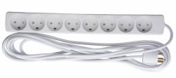 Microconnect GRU00850WDK power extension 5 m 8 AC outlet[s] Indoor White 