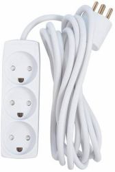 Microconnect GRU033WDK power extension 3 m 3 AC outlet[s] Indoor White 