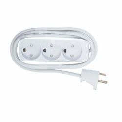 Microconnect GRU035WDK power extension 5 m 3 AC outlet[s] Indoor White 