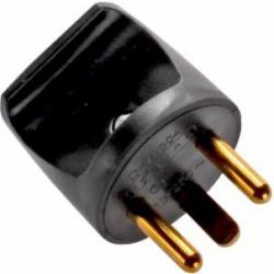 Microconnect GRUEDBSPS power plug adapter Type K [DK] Black 