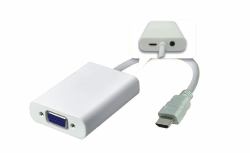 Microconnect HDMVGA2 video cable adapter 0.15 m HDMI Type A [Standard] VGA [D-Sub] White 