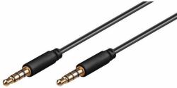 Microconnect IPOD016 audio cable 2 m 3.5mm Black 