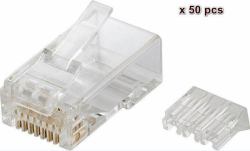 Microconnect KON505-50 wire connector RJ45 Translucent 