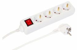 Microconnect MC-GRU00415WS power extension 1.5 m 4 AC outlet[s] Indoor White 