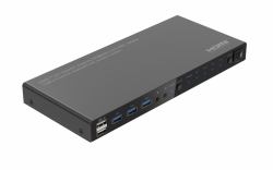 Microconnect MC-HDMIKVM0401-USB3-4K KVM switch Black 