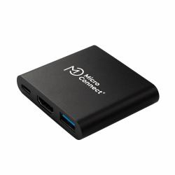 Microconnect MC-HUBAV1 laptop dock/port replicator Docking White 