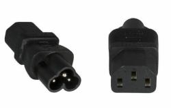 Microconnect PE613AD power plug adapter C6 C13 Black 