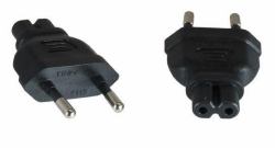 Microconnect PEEUC7AD power plug adapter Type M C7 Black 