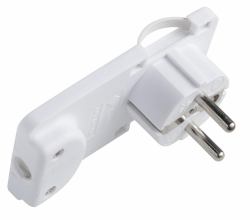Microconnect PESCHPLUG-W power plug adapter Type F White 