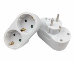 Microconnect PESCHPLUG2 power plug adapter Type F White 