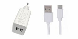 Microconnect USB3.1CA1SETW mobile device charger Smartphone White AC Indoor 