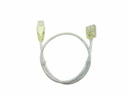 Microconnect USBAAF05T USB cable USB 2.0 0.5 m USB A Transparent 
