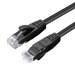 Microconnect UTP601S networking cable Black 1 m Cat6 U/UTP [UTP] 