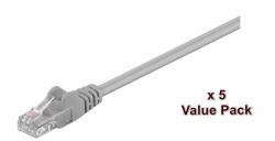 Microconnect V-UTP515VP networking cable Grey 15 m Cat5e U/UTP [UTP] 