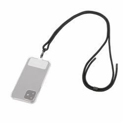 Mobilis 0011340 Universal Removable Smartphone Lanyard - 75 cm - Black 