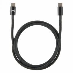 Mobilis 001388 USB cable USB 2.0 2 m USB C 0.48 Gbit/s 100 W Black 