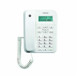 Motorola CT202 Analog telephone Caller ID White 