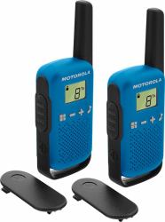 Motorola TALKABOUT T42 two-way radio 16 channels Black, Blue 