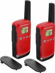 Motorola TALKABOUT T42 two-way radio 16 channels Black, Red 