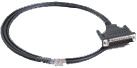 Moxa CBL-RJ45M25-150 serial cable Black 1.5 m RJ-45 DB25 