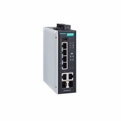 Moxa EDS-P506E-4PoE-2GTXSFP Managed L2 Gigabit Ethernet [10/100/1000] Power over Ethernet [PoE] Black, Green, Grey 