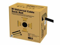 Multibrackets M Universal Cable Sock Roll Black 55mm-W 50m-L 