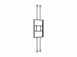 Multibrackets M Pro Series - Enclosure 65" Floor to Ceiling Mount B2B Medium Black 