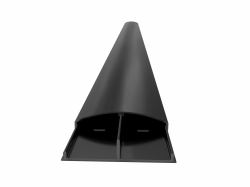 Multibrackets M Cable Cover SS Black 75mm W - 1600mm L 