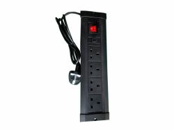 Multibrackets M Public Display Stand UK Power Rail Black 