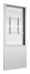 Multibrackets M Pro Series - Enclosure 55" Totem Floormount Covered White 