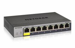 NETGEAR GS108Tv3 Managed L2 Gigabit Ethernet [10/100/1000] Grey 